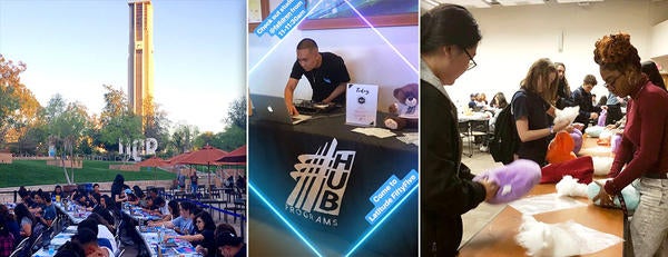 HUB Programs - HUB Patio, DJ, and Pillow Event