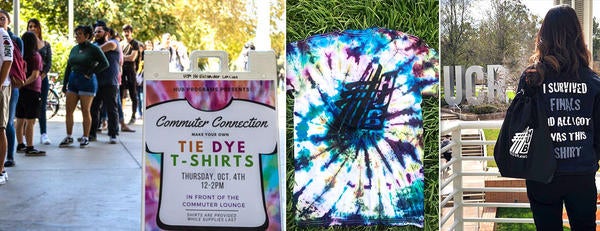 HUB Programs - Tie Dye Shirts and Swag